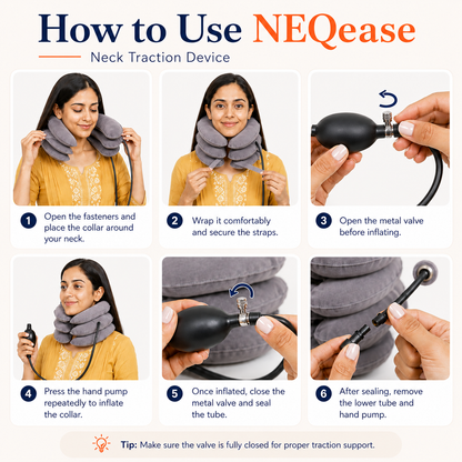 NEQease | The 3-Layer Neck Decompressor